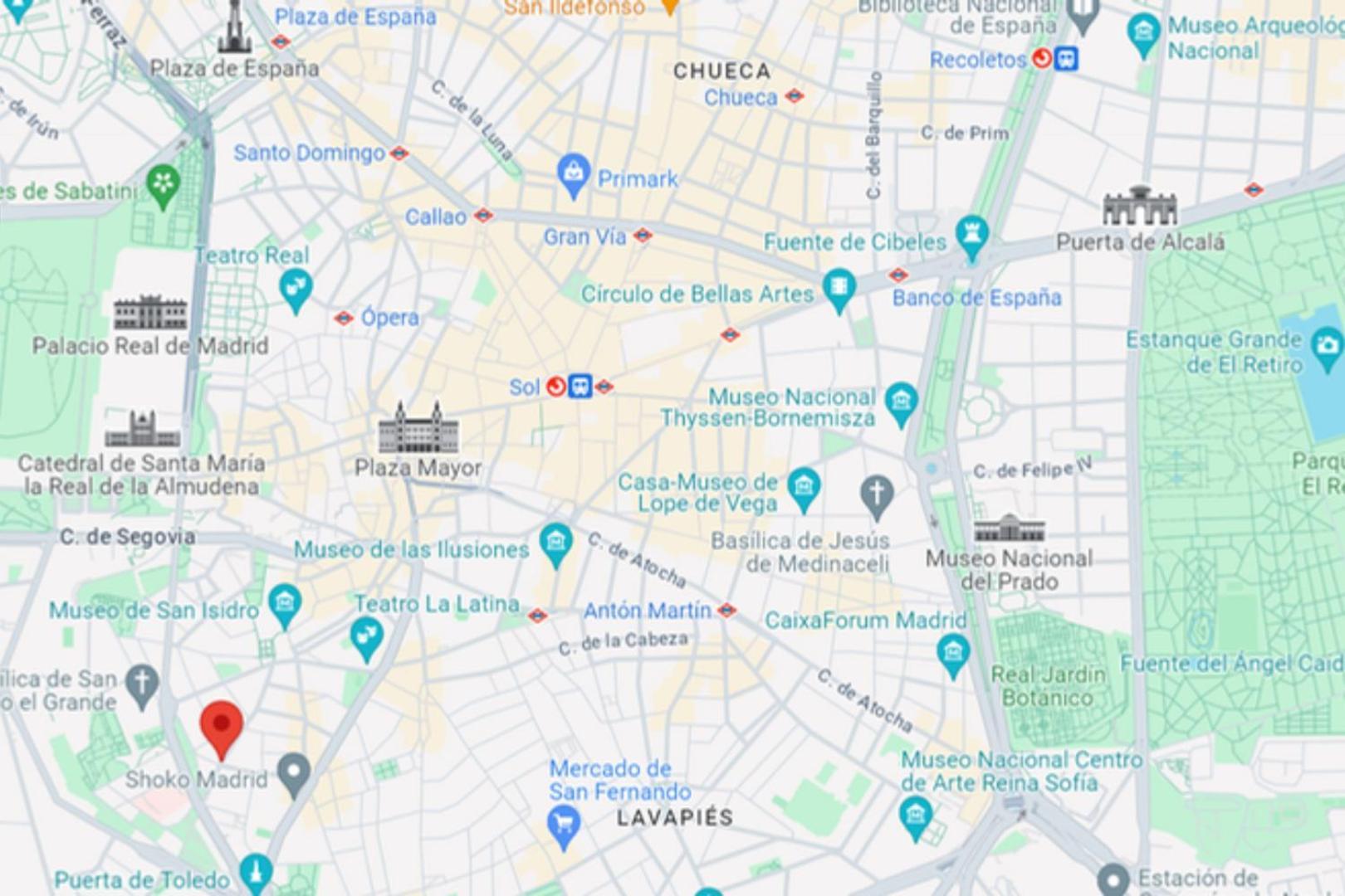 Magia Madrilena Para 4 En Calle Del Aguila E3 Eksteriør billede